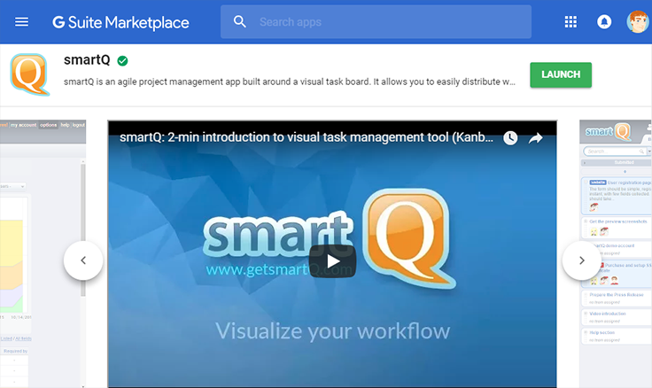 smartQ for G Suite
