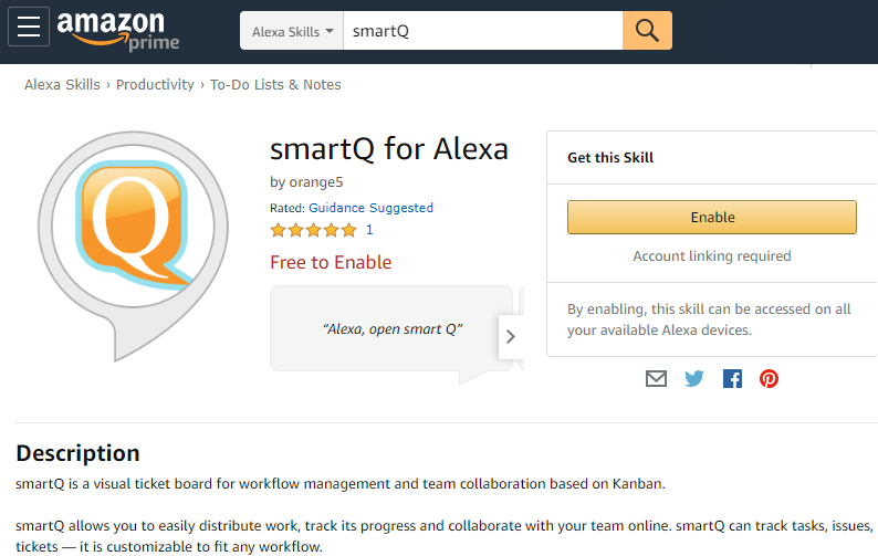 Alexa Skill