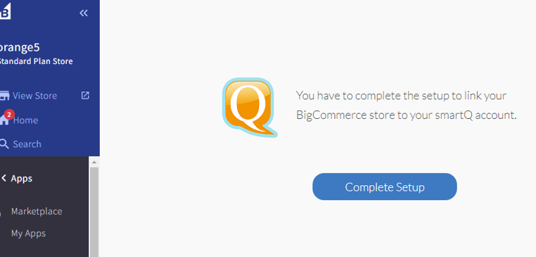 BigCommerce + smartQ integration