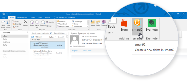 Outlook add-in (desktop)